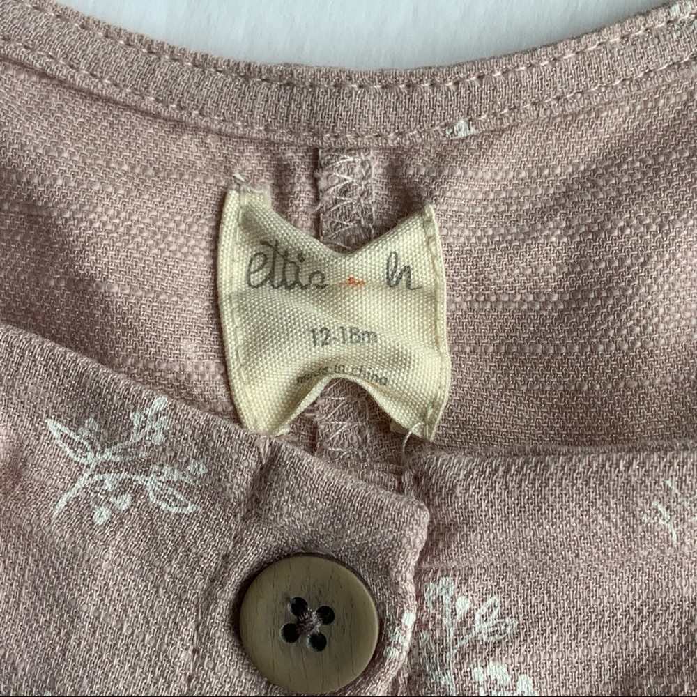 NWT Ettie + H Cadan overall in plum holly (12/18 Mo) - Picture 6 of 7
